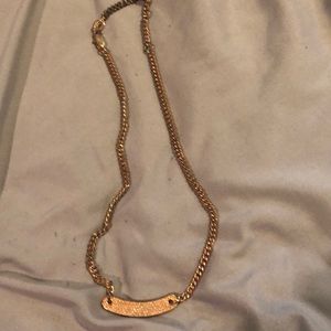 Juicy couture rose gold pave necklace 16 inch